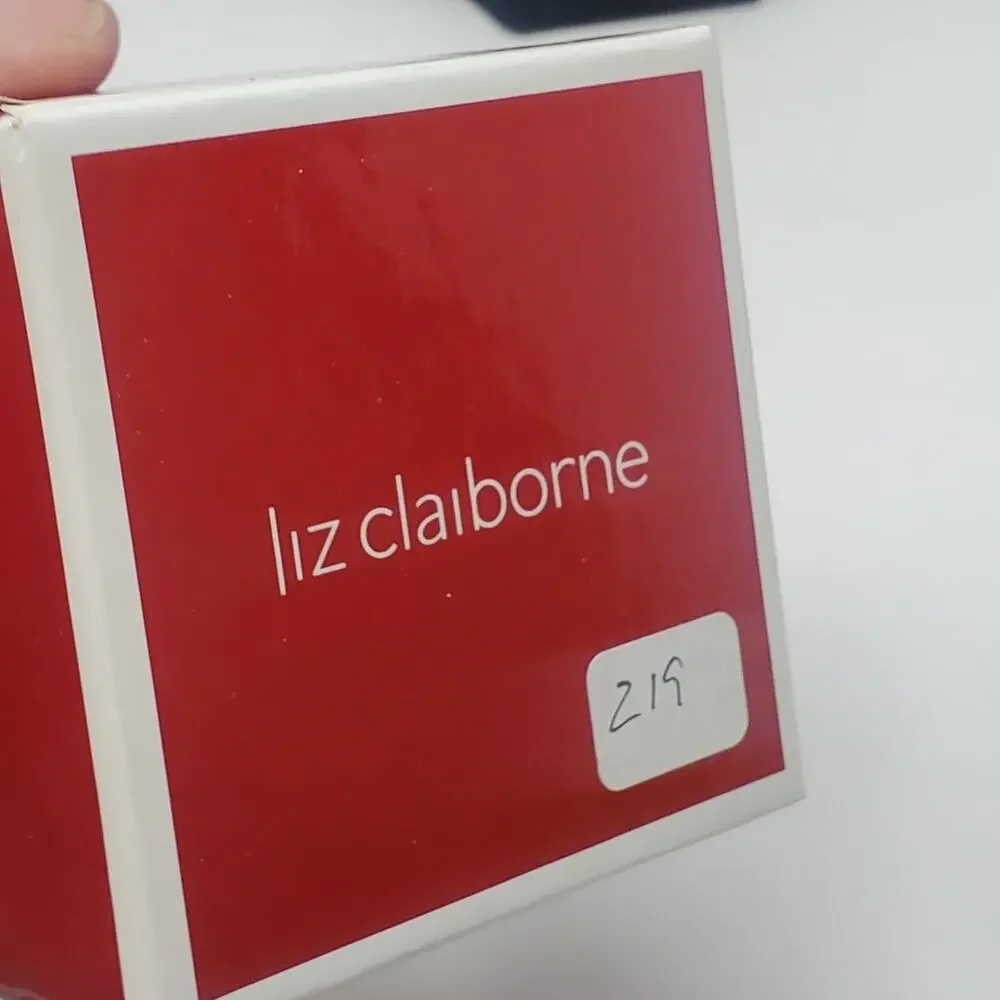 Liz Claiborne Mixed metal and Rhinestone Brooch New in Box